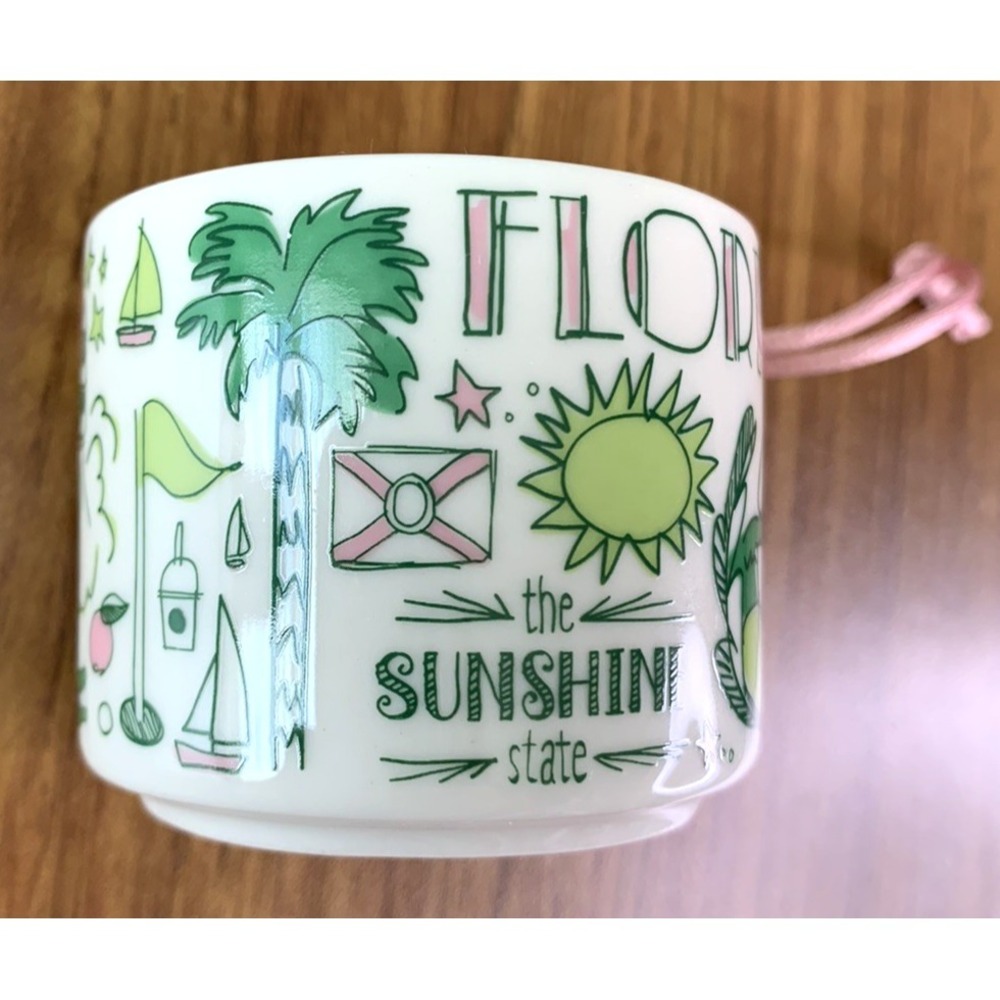 Starbucks Been There Series Across The Globe 2023 Florida Coffee Mug Ornament - Picture 3 of 10